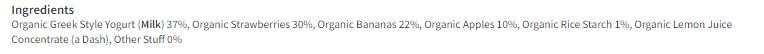 Kendamil Banana Porridge Baby Food 4+ Months 150g