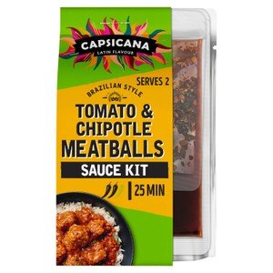 Capsicana Mexican Meatballs Cooking Sauce Kit 273g - British Goodies Online