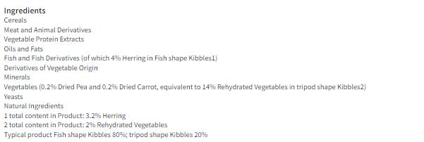 Go-Cat Herring with Vegetables Dry Cat Food 750g