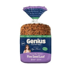 Genius Naturally Gluten Free Five Seed Loaf 430g - British Goodies Online