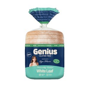Genius Naturally Gluten Free White Loaf 430g - British Goodies Online