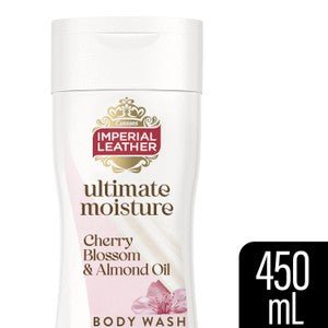 Imperial Leather Ultimate Moisture Cherry Blossom & Almond Oil Body Wash 450ml - British Goodies Online