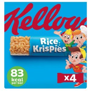 Kellogg's Rice Krispies Cereal Milk Bars 4 x 20g - British Goodies Online