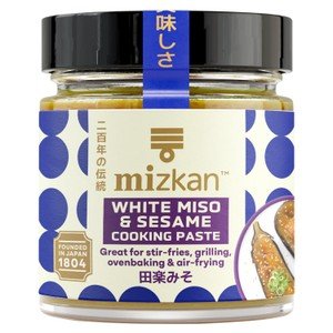 Mizkan White Miso & Sesame Cooking Paste 220 per pack - British Goodies Online