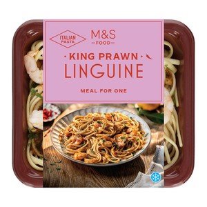 M&S King Prawn Linguine 400g - British Goodies Online