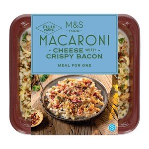 M&S Macaroni Cheese With Crispy Bacon 400g - British Goodies Online