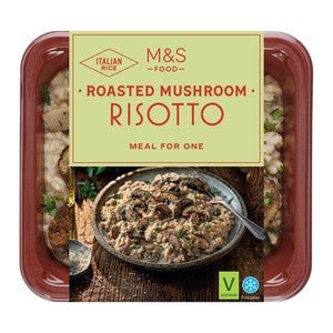 M&S Roasted Mushroom Risotto 400g - British Goodies Online