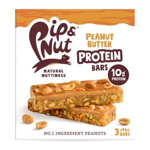 Pip & Nut Protein Peanut Butter Bars 3 x 46g - British Goodies Online