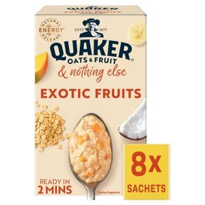 Quaker Oats Exotic Fruits Sachets 33g 8 x 33g - British Goodies Online