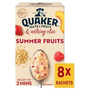Quaker Oats Summer Berries Sachets 8 x 33g - British Goodies Online