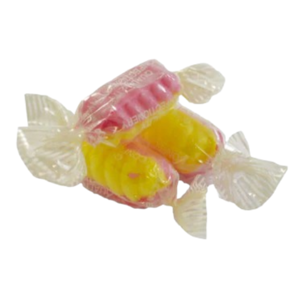 Rhubarb and Custard Twists Individually Wrapped 3kg Bag