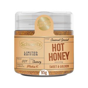 Schwartz Limited Edition Hot Honey Seasoning 95 per pack - British Goodies Online