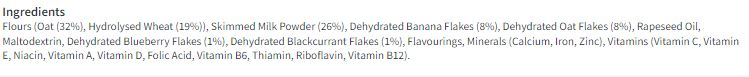 Heinz Banana & Berries Porridge Baby Food 7+ Months 200g