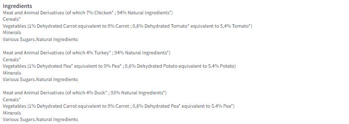 Winalot Monday Meaty Casseroles Chicken, Turkey, Duck in Gravy Wet Dog Food 40 x 85g