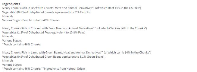 Winalot Meaty Chunks Mixed in Jelly Wet Dog Food 12 x 100g