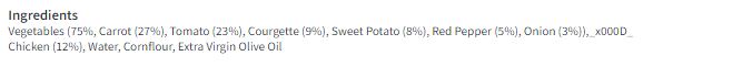 Heinz Sweet Potato, Chicken & Veggies Pouch Baby Food 7+ Months 130g